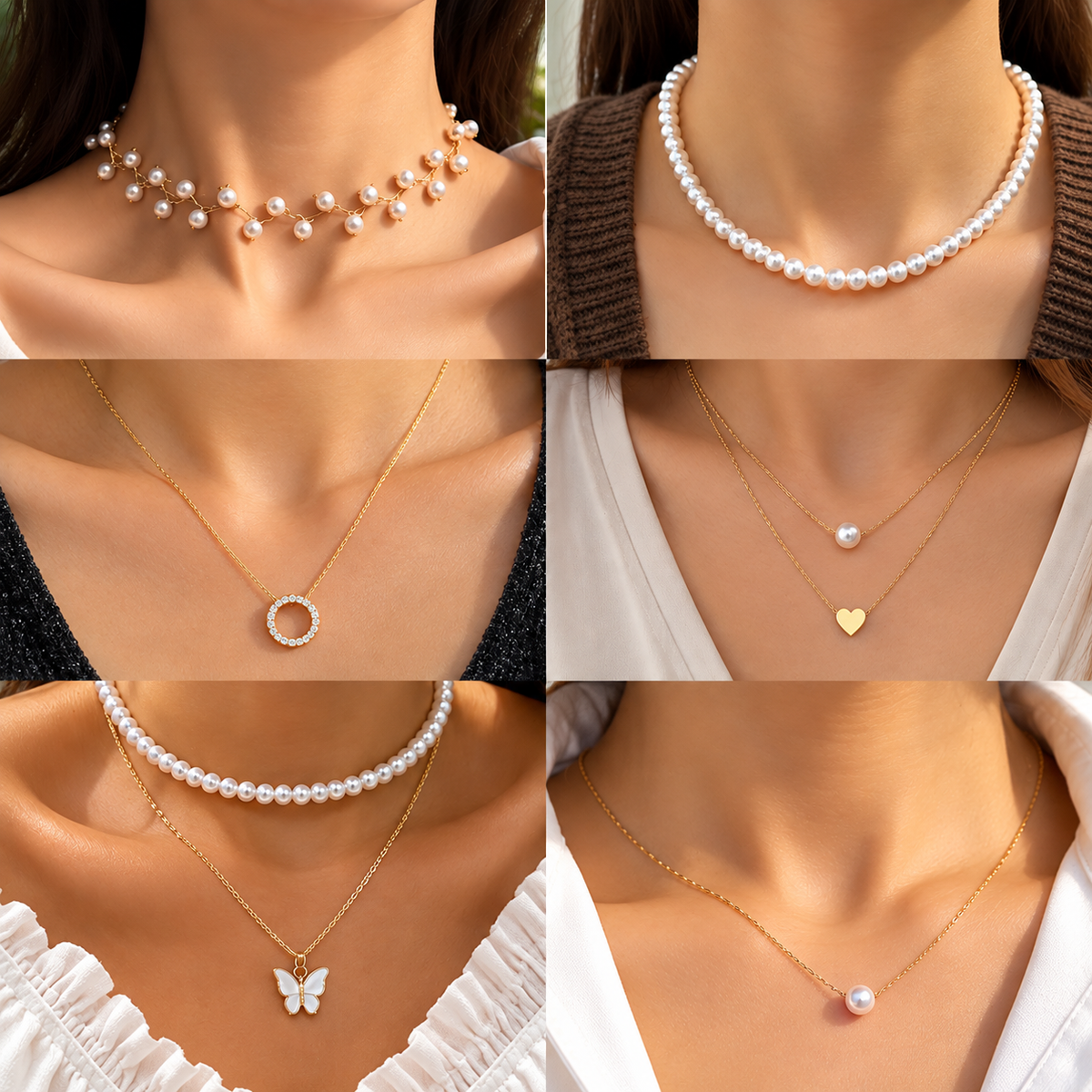 Charming Necklace Combo - LZ1006